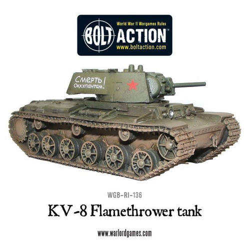 KV-8 Flamethrower Tank