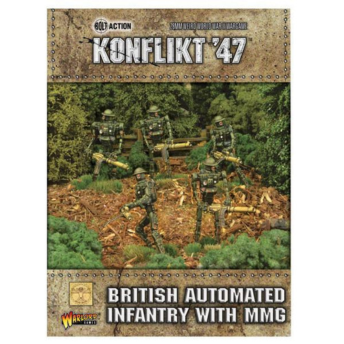 Konflikt 47: British Automated Infantry with MMG box set