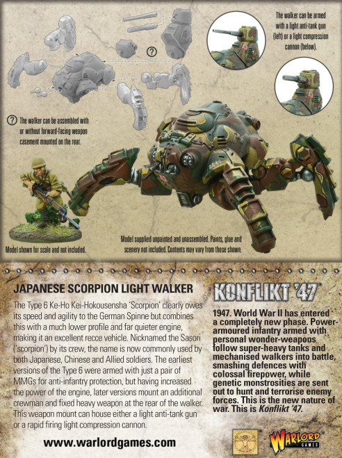 Konflikt 47: Japanese Scorpion light walker