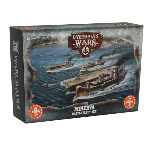 Dystopian Wars: Minerva Battlefleet Set