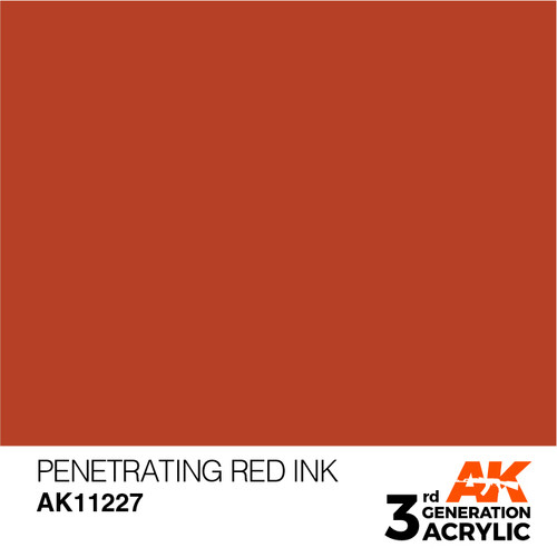 Penetrating Red INK - AK 3Gen Acrylic