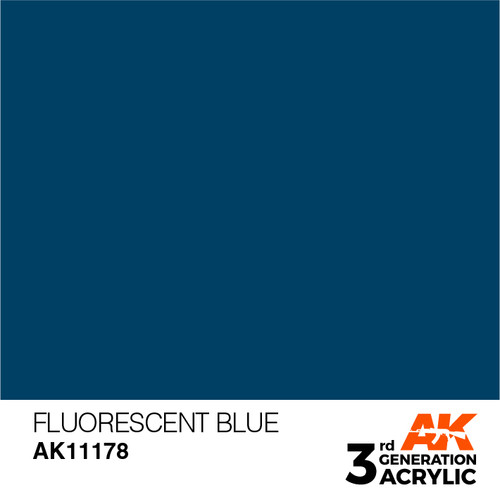 Fluorescent Blue - AK 3Gen Acrylic