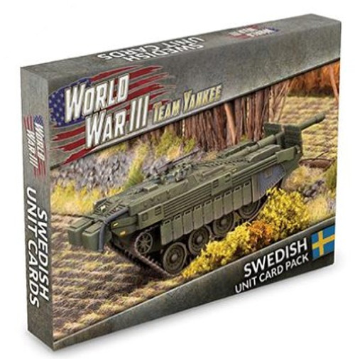 Swedish Unit Cards (26x Cards) - WW3-08S