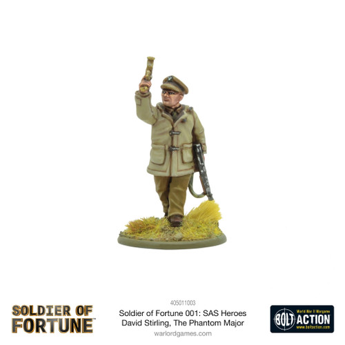  Soldier Of Fortune 001: SAS Heroes - David Stirling, The Phantom Major