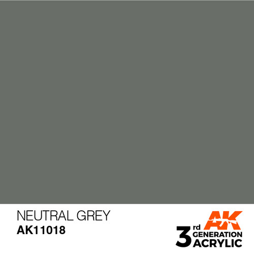 Acrylic Neutral Grey - AK 3Gen