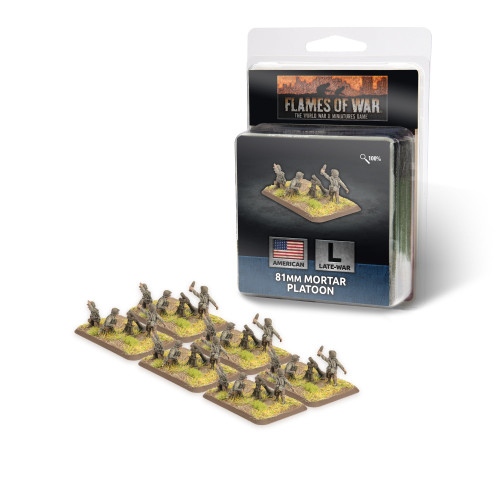 81mm Mortar Platoon (Plastic) - US805