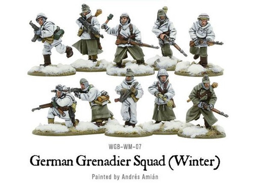 German Grenadiers in Winter Clothing