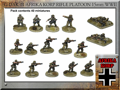 Afrika Korps Infantry Platoon