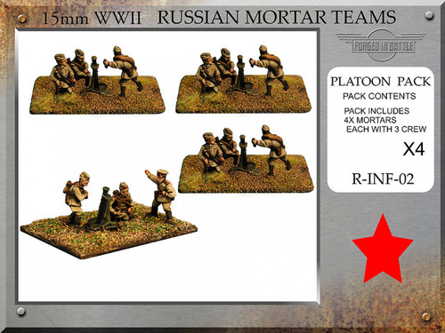 Russian 81mm Mortar Teams