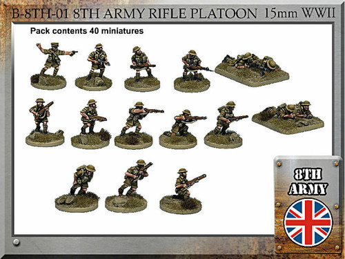 British 8th Army Rifle Platoon