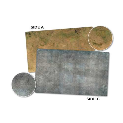 Game Mat 1 - Grasslands/Arid/Urban: Hextech