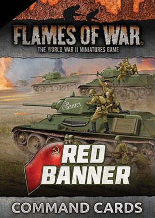 Red Banner Command Cards - FW250C - Kick-Ass Mail Order