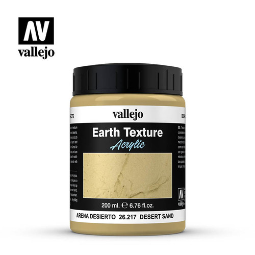 Vallejo Texture Paint, Brown Earth, 200 ml 