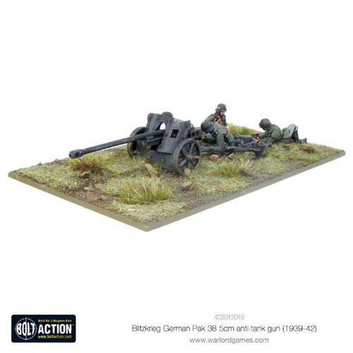 Blitzkrieg German 5cm PaK 38 Anti-Tank Gun - Kick-Ass Mail Order