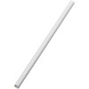 White PLA 8" 9mm bore  compostable smoothie straws pack 200