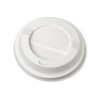 Sip Through CPLA Domed Lids (340ml/12oz)(453ml/16oz) White