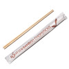 Bamboo Chopstick (229mm/9") Paper Wrapped