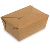 №4 Kraft Snack Box (214/196x161/140x90mm-2800ml/98oz) Brown