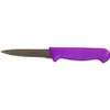 Serrated Knife 4" / 9.5cm Purple