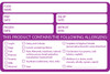 Allergen Date Info Label – 60 x 95mm