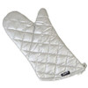 Grey Silicone Oven Mitt 15"