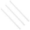 Straight Jumbo Straw (200x6mm/8") Clear (Biodegradable)