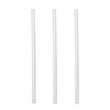 Straight Frappe Straw (102x4.3mm/4")Clear (Biodegradable)