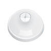 Clear Dome Lid with Hole for Smoothie Cup RPET (78mm) Fits 8oz & 10oz