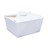 No.1 Snack Box (130/112x106/90x65mm-750ml/26oz) White 