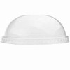 Dome Lid for Ice Cream Cup rPET (for 6-8oz cup) Clear