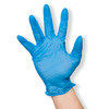Extra Large Blue Nitrile Gloves Powder free pk 100 