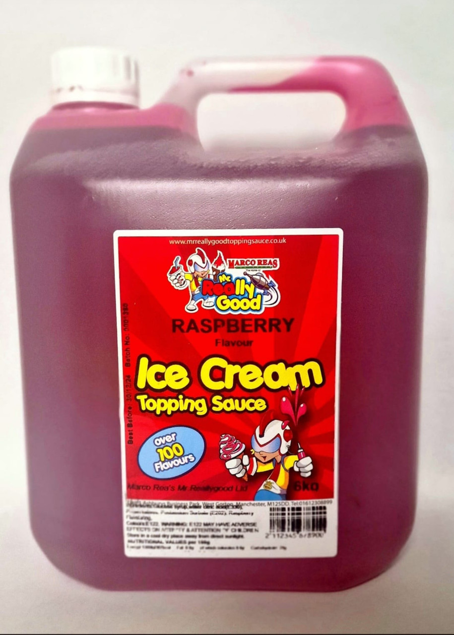 Raspberry Large Topping Sauce 5.9Kg