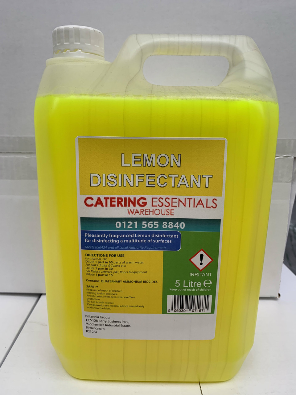  Lemon Disinfectant  5ltr