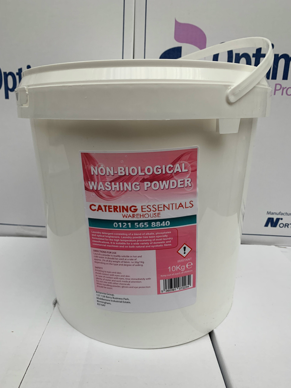 Catering Essential Non-Bio Washing Powder 10kg tub