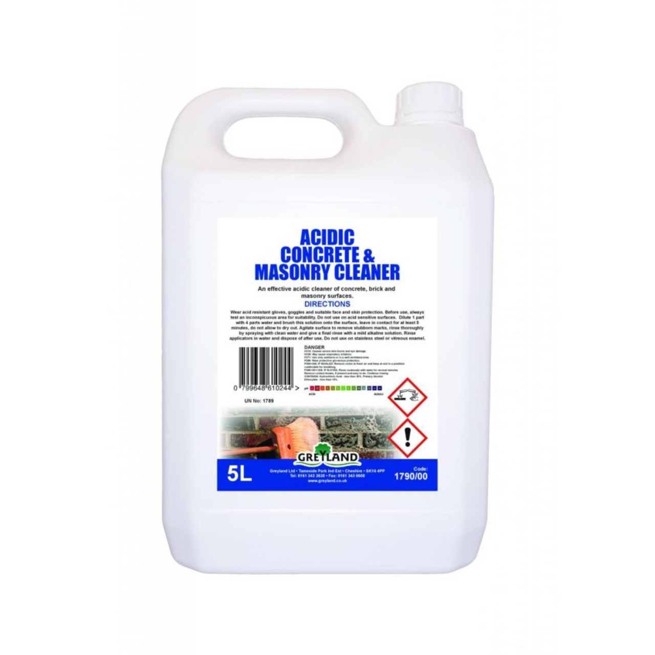 Acidic Concrete & Masonry Cleaner 5ltr