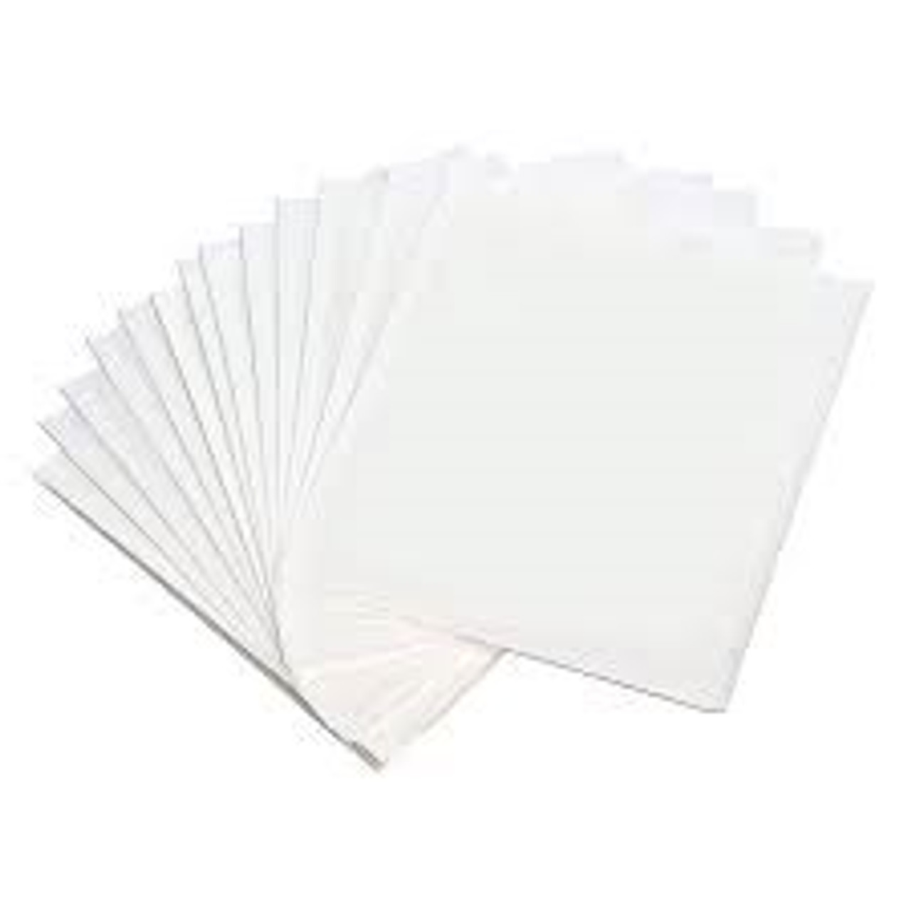 5"x5" White Greaseproof Bags PK 1000