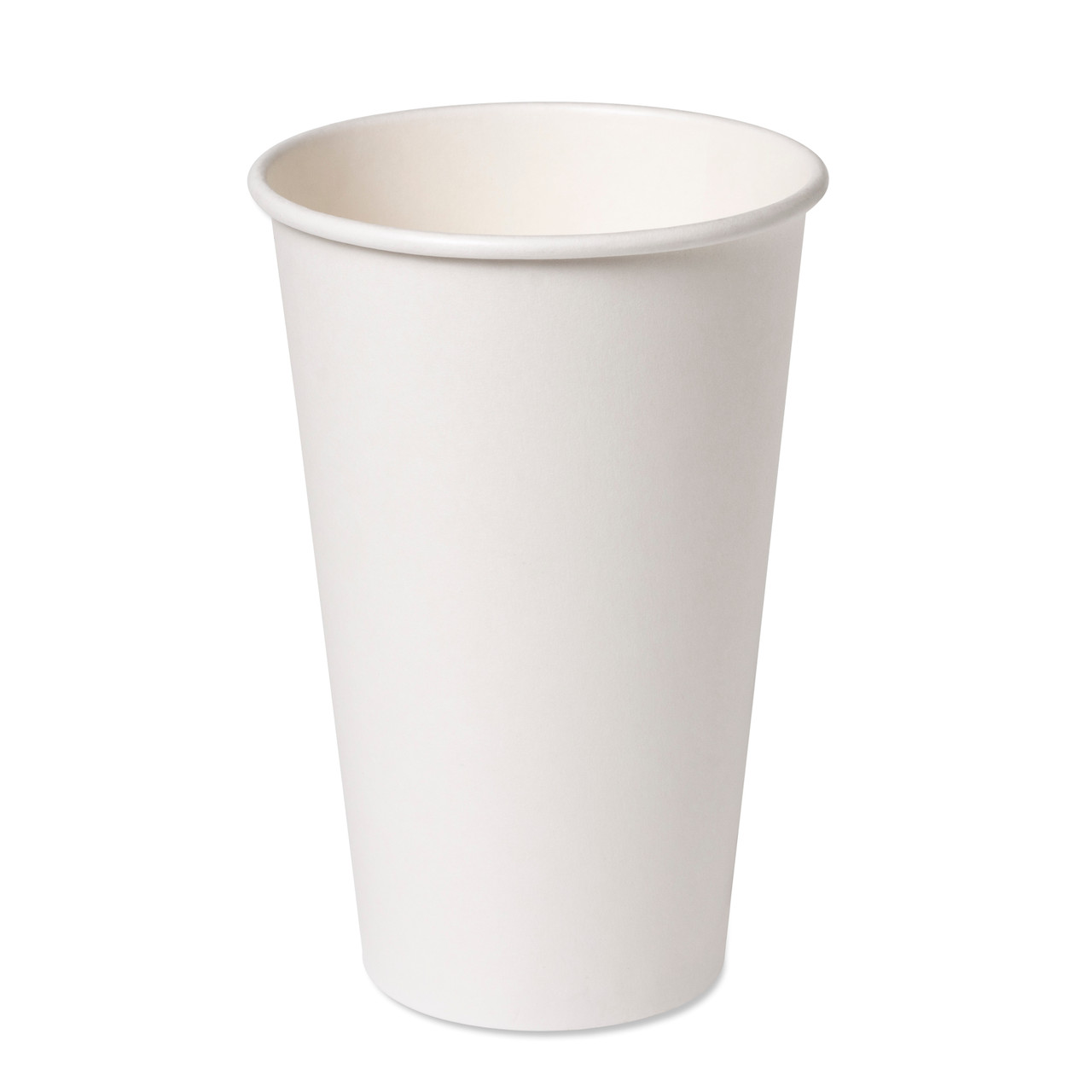 Single Wall Hot Drink Cup (453ml/16oz) White