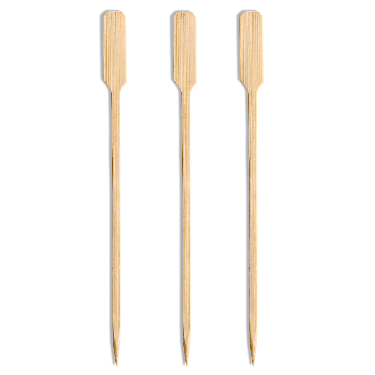 Bamboo Skewer Paddle Shaped (120mm/4.7") S/Point