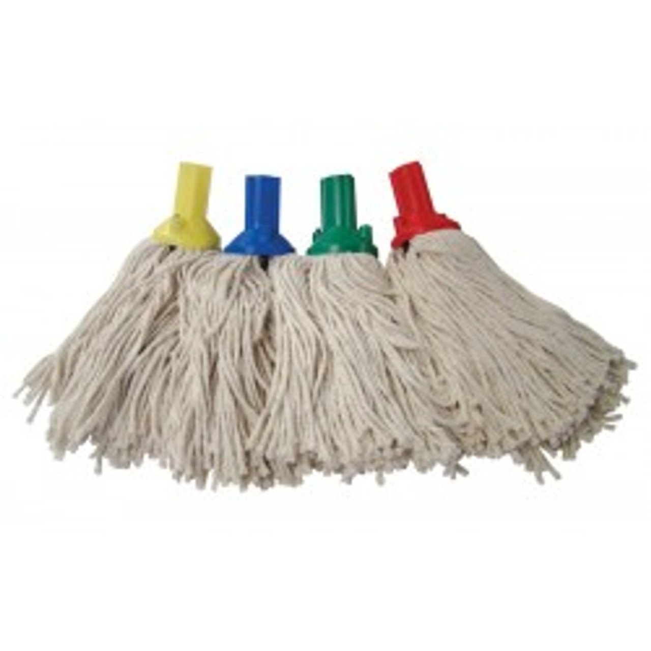 16 PY Socket Mop Heads Yellow