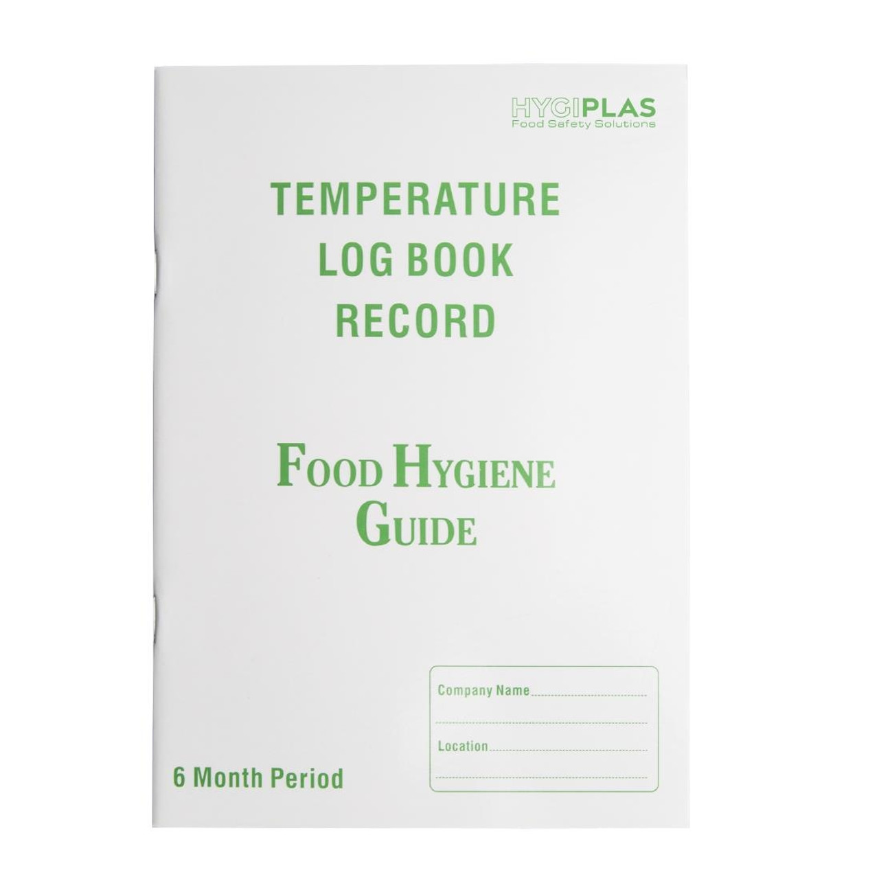 Temperature Log Book