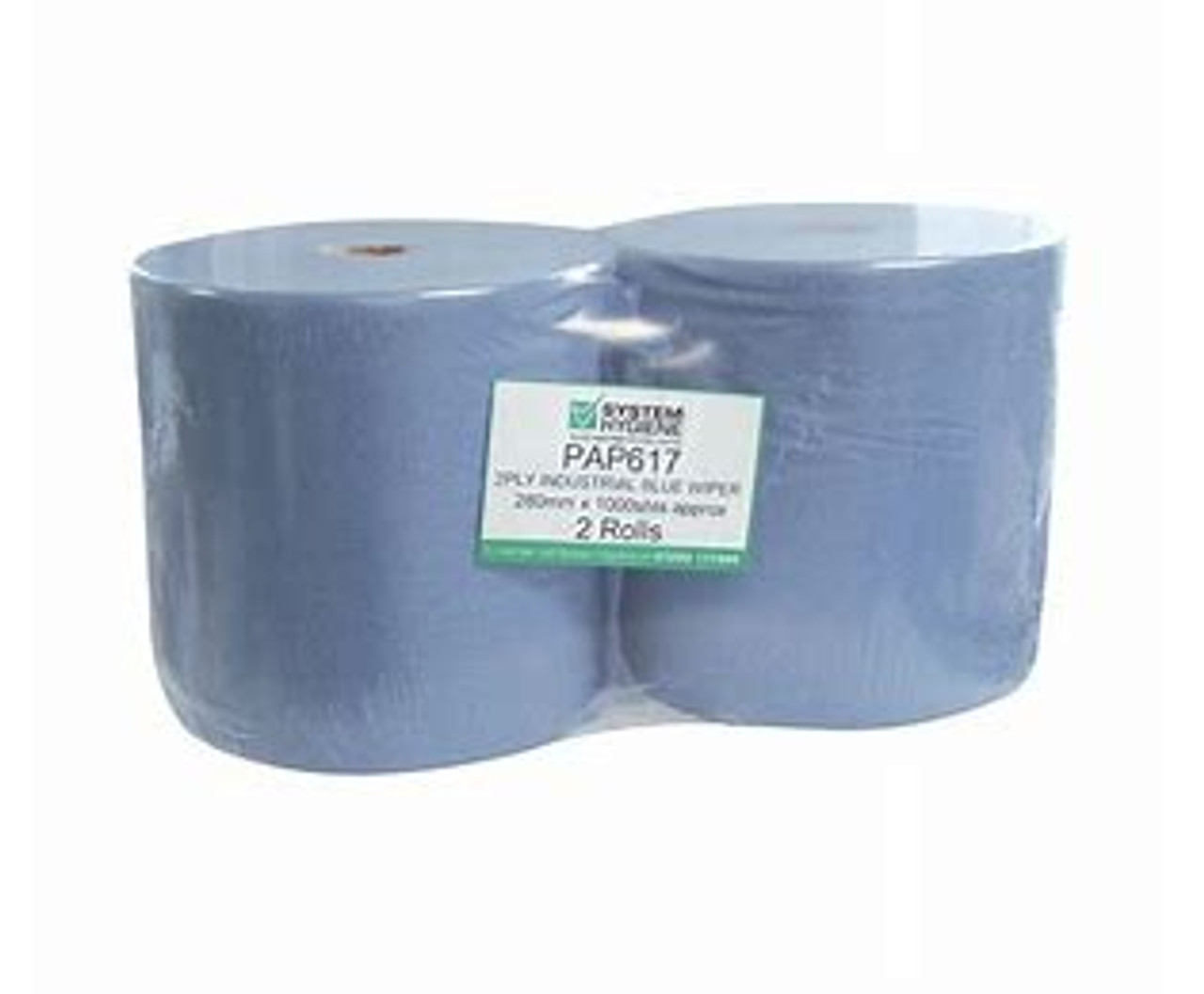 Blue Wiper Roll Twin Pack 350mtr