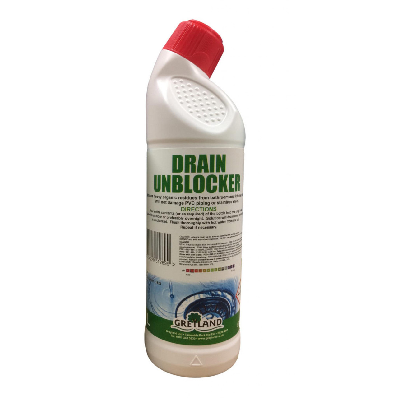 Greylands Drain Unblocker 1ltr