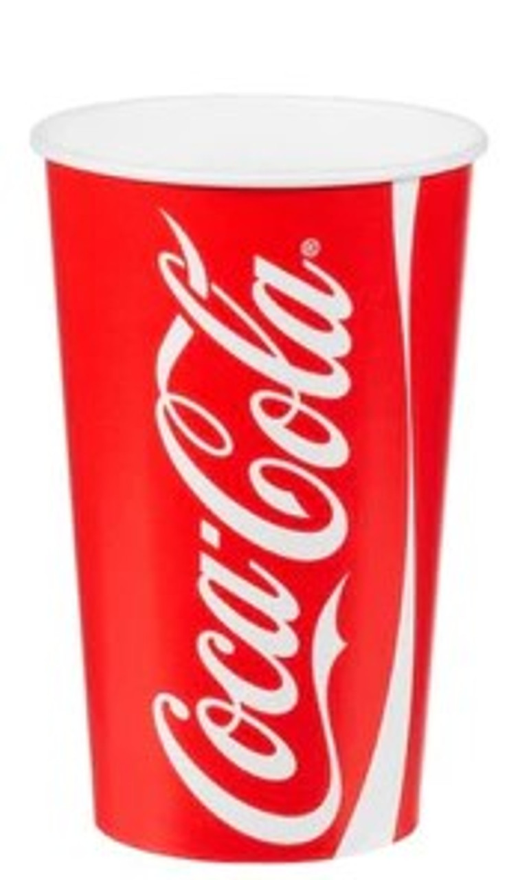 12oz ‘Coke’ Single Wall Cold Cup 