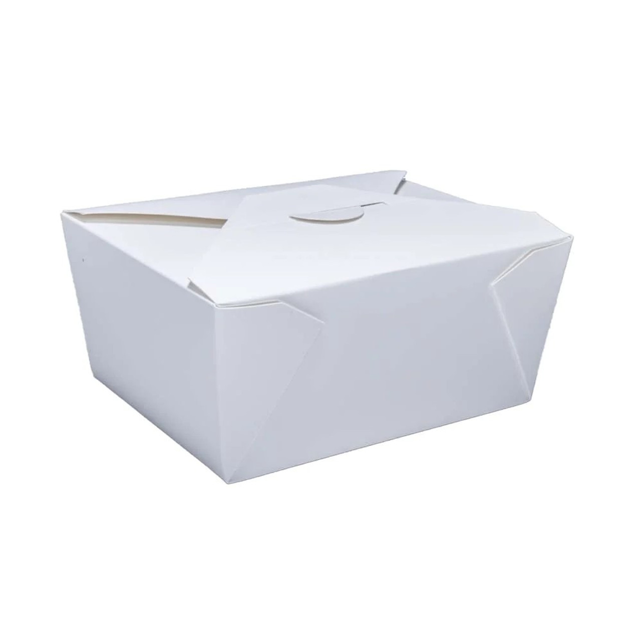 No.8 Snack Box (174/153x143/120x65mm-1400ml/49oz) White