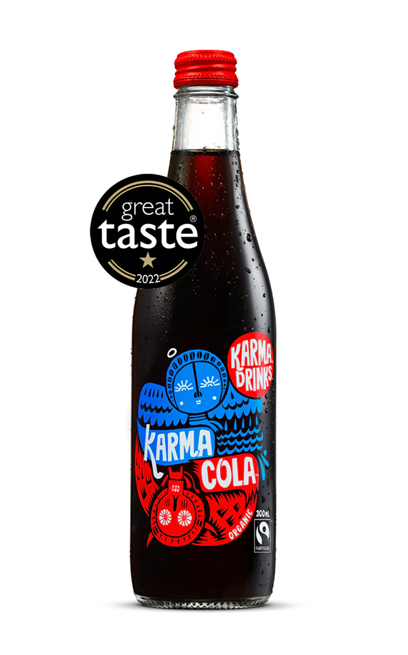 Karma Cola 24 x 300ml Glass Bottles Pack 