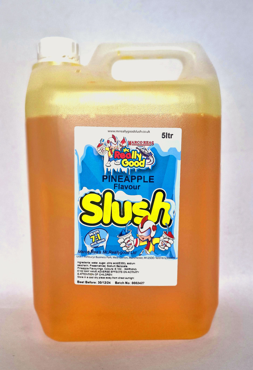 Pineapple Slush Syrup 5ltr