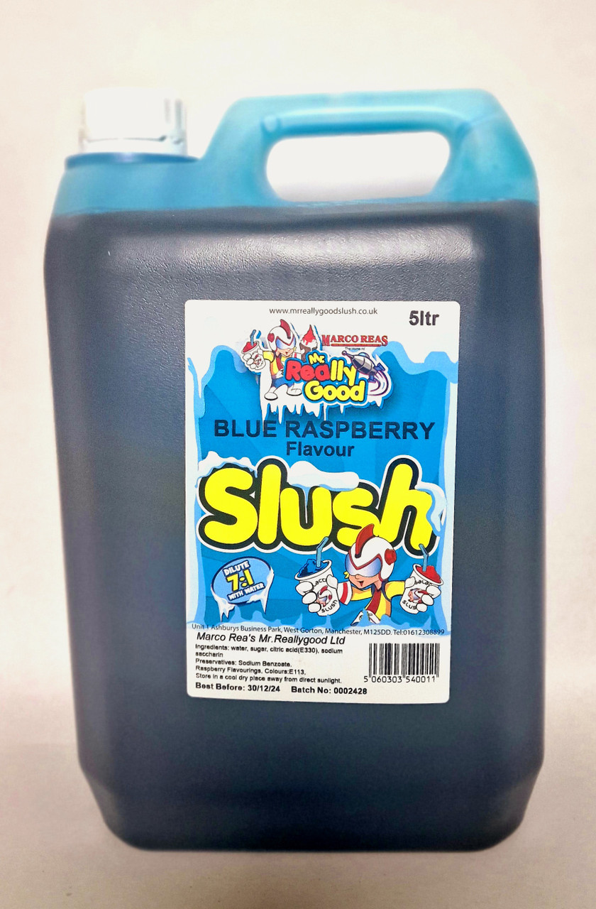 Blue Raspberry Slush Syrup 5ltr 5464