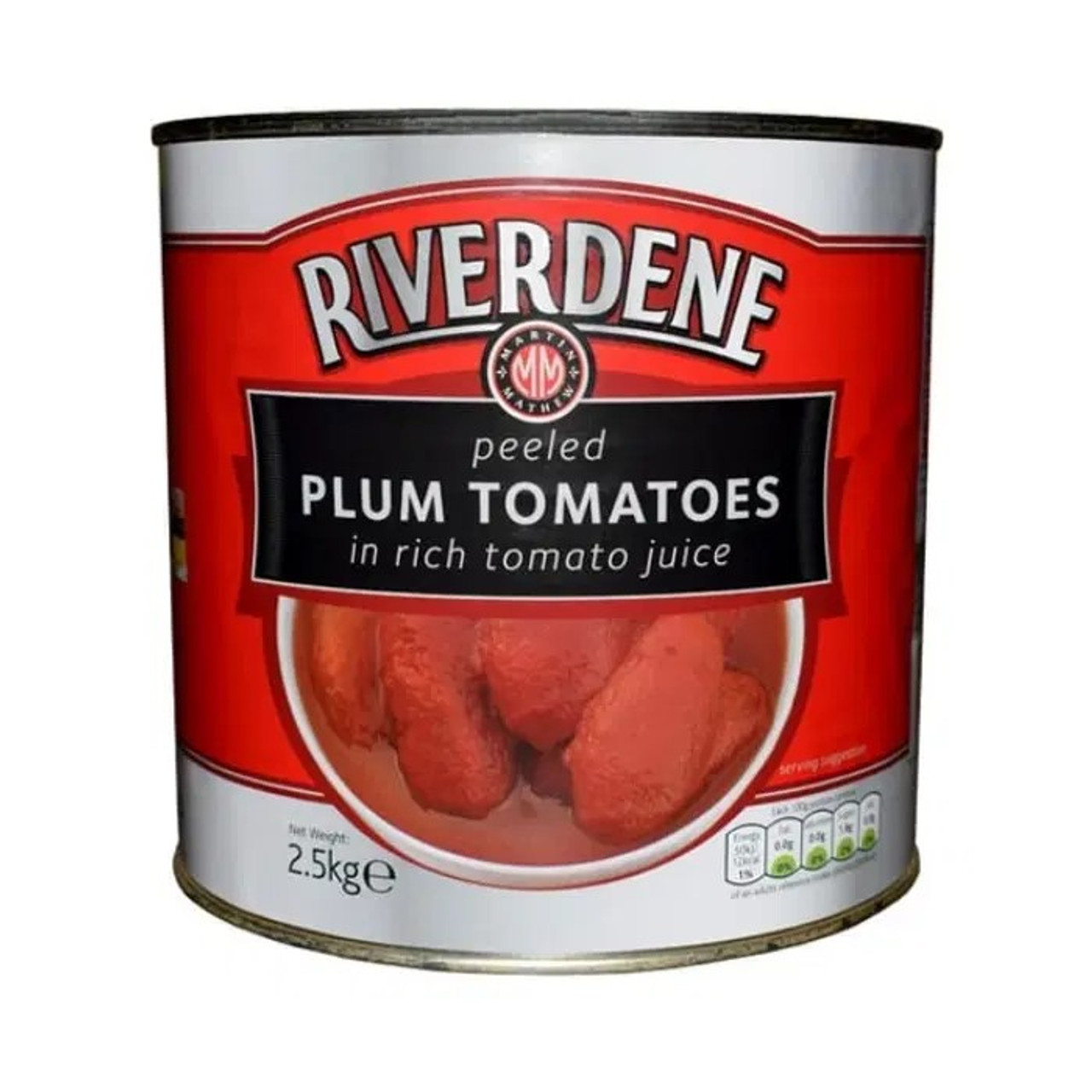 Riverdene Peeled Plum Tomatoes Tin