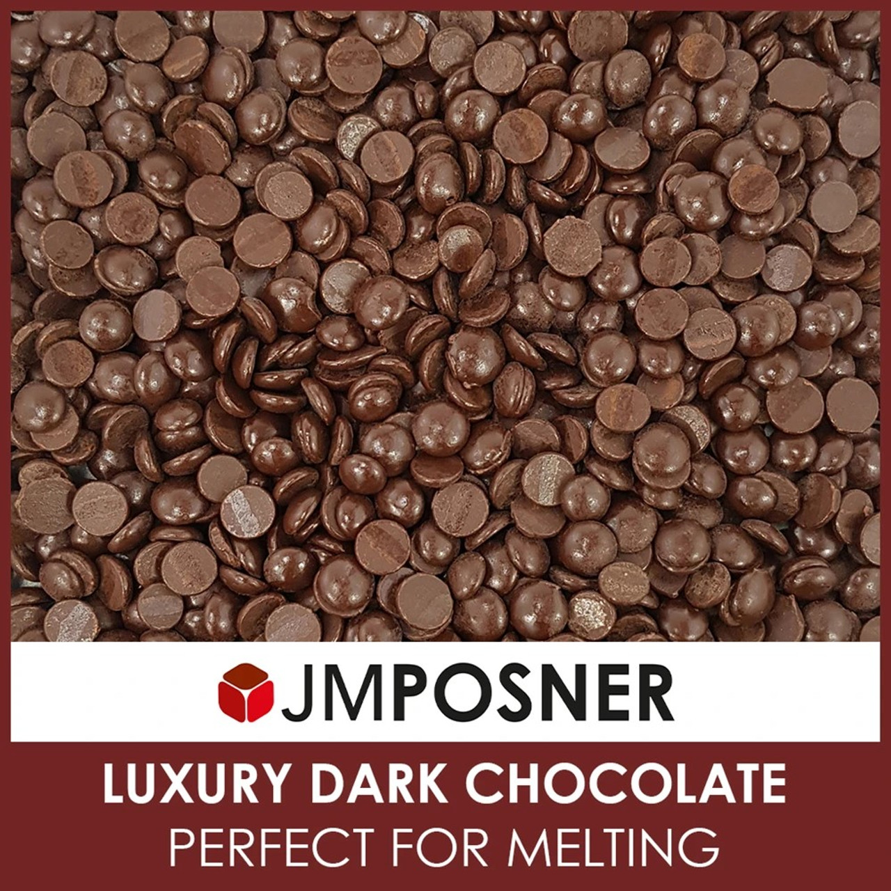 Luxury Dark Chocolate Melting Buttons