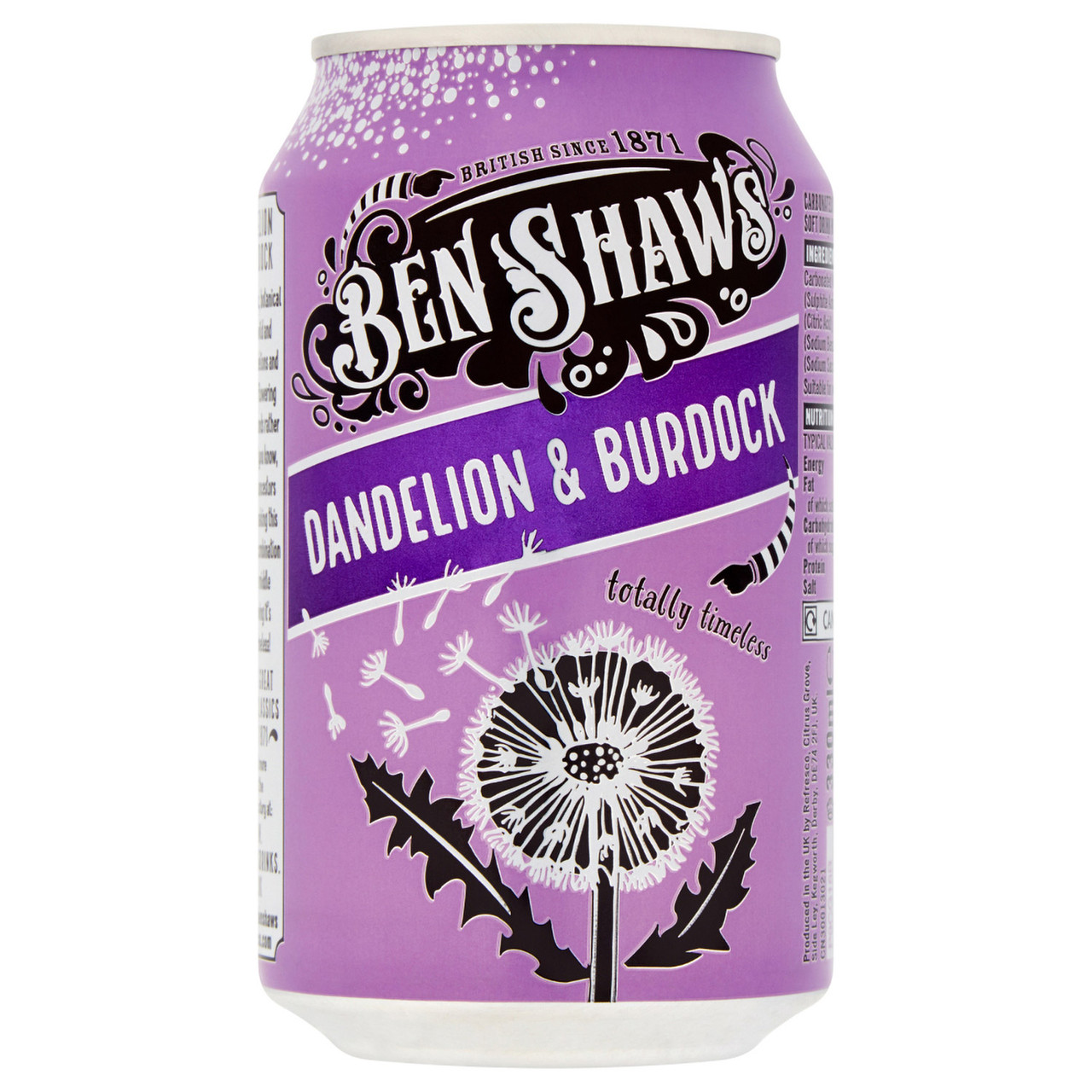 Ben Shaw Dandelion & Burdock 24 x 330ml